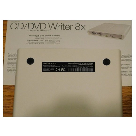 Memorex CD/DVD Writer 8X (Model MRX-650LE v7) - Picture 3 of 4